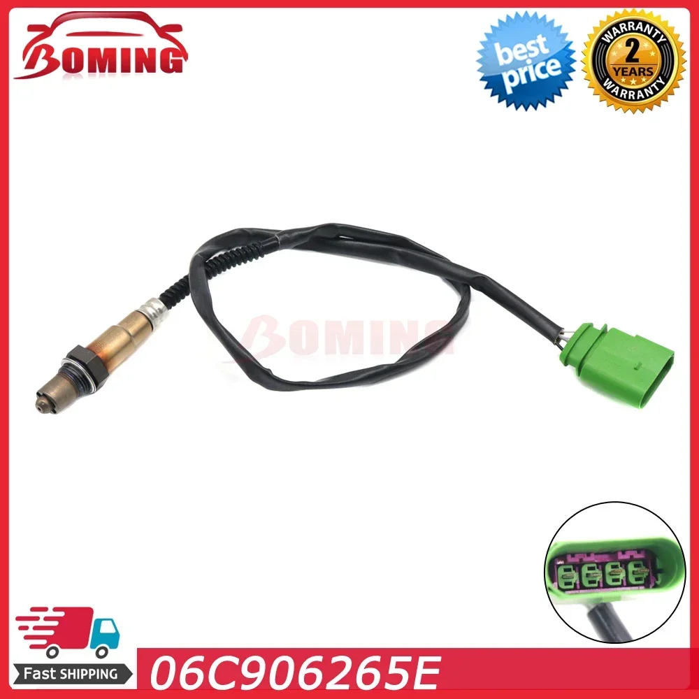 06C906265E Car Air Fuel Ratio Lambda O2 Oxygen Sensor For Audi A4 A6 A8 S4 S6 RS4 TT Volkswagen Jetta Golf Rabbit Passat Corrado