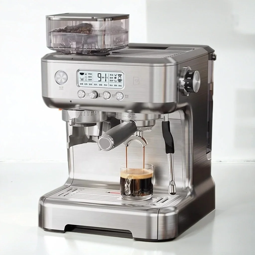 ST Personalizzabile Home Office Kahve Makinesi Cafetera Cappuccino Macchina per caffè espresso professionale Macchina per caffè