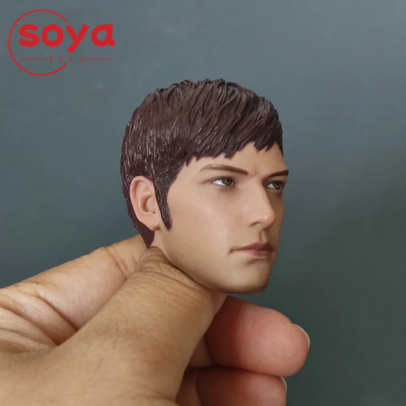 1/6 Bilancia Bello Monaco Con Capelli Testa Scolpire Modello di Intaglio Misura 12 Pollici Soldato Maschio Action Figure Corpo Bambole