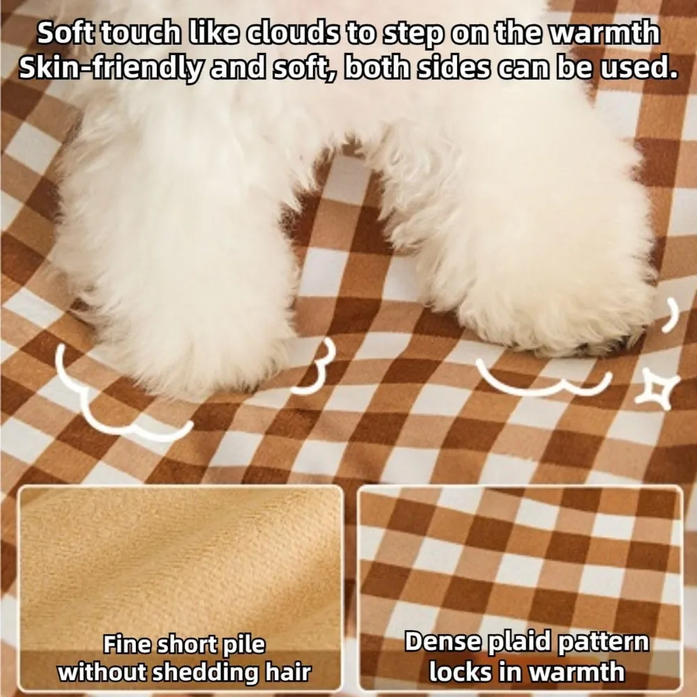 كهف سرير قطط قابل للطي، منزل قطط دافئ لفصل الشتاء، بيت مخبأ للكلاب، ومخبأ سرير الحيوانات الأليفة للكلاب المتوسطة باللون الأحمر #4