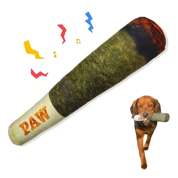 Funny Cigar Squeaky Dog Toy 1