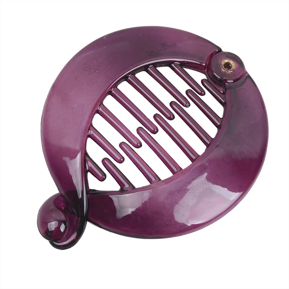 

4 Pcs Resin Cowhells Pins Non Hairpins Slip Durable Resistant Hair Clips Reusable Styling Tool Accessories Women
