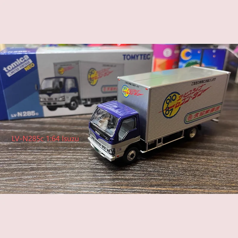 

Модель автомобиля TOMY TLV N285c в масштабе 1:64, из сплава, транспортное средство для перевозки в коробке
