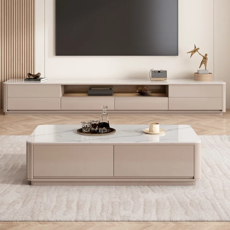 منظم عالمي حامل تلفاز لغرفة المعيشة، أدراج عرض فاخرة حديثة، طاولة تلفزيون، أثاث موبليس على الطراز الصيني