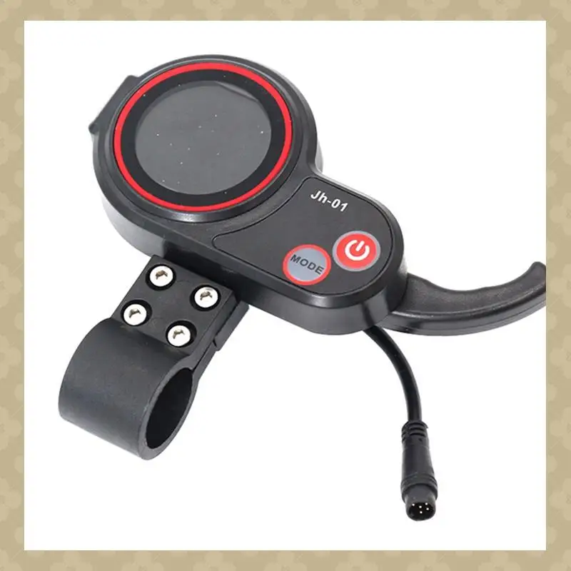 

ABST Electric Bicycles Display With Throttle Display Speed Mileage Electric Scooter Jh-01 Meter, Waterproof Head