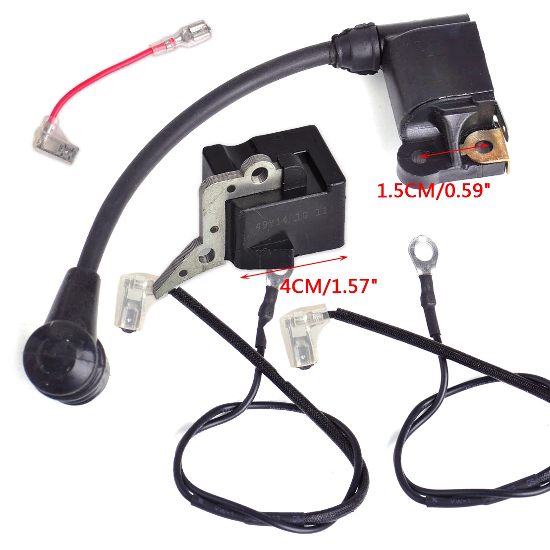 Imagem -02 - Letaosk Novo Modelo de Bobina de Ignição Conjunto de Substituição para Zenoah G621 6200 Acessórios de Motosserra