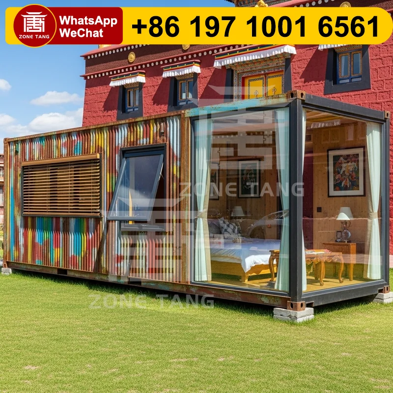 

Eco-Friendliness Modern Container Homes Hot Selling Prefab Tiny House Flat Pack Home Low-Cost Customize Design Pre Fabricated