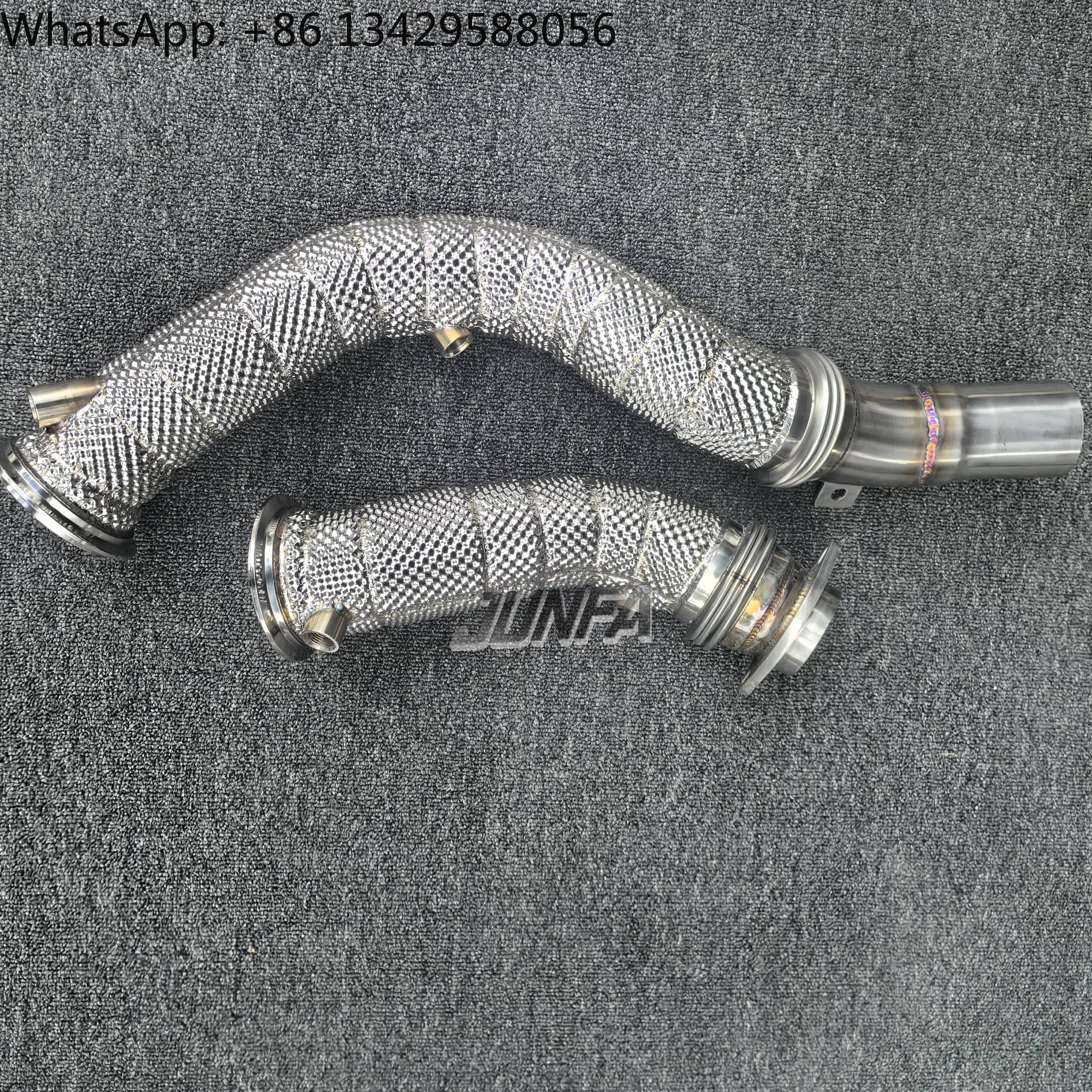 

Fit for BMW Stainless Steel Downpipe with Catalyst for B48 Boost Exhaust Performance