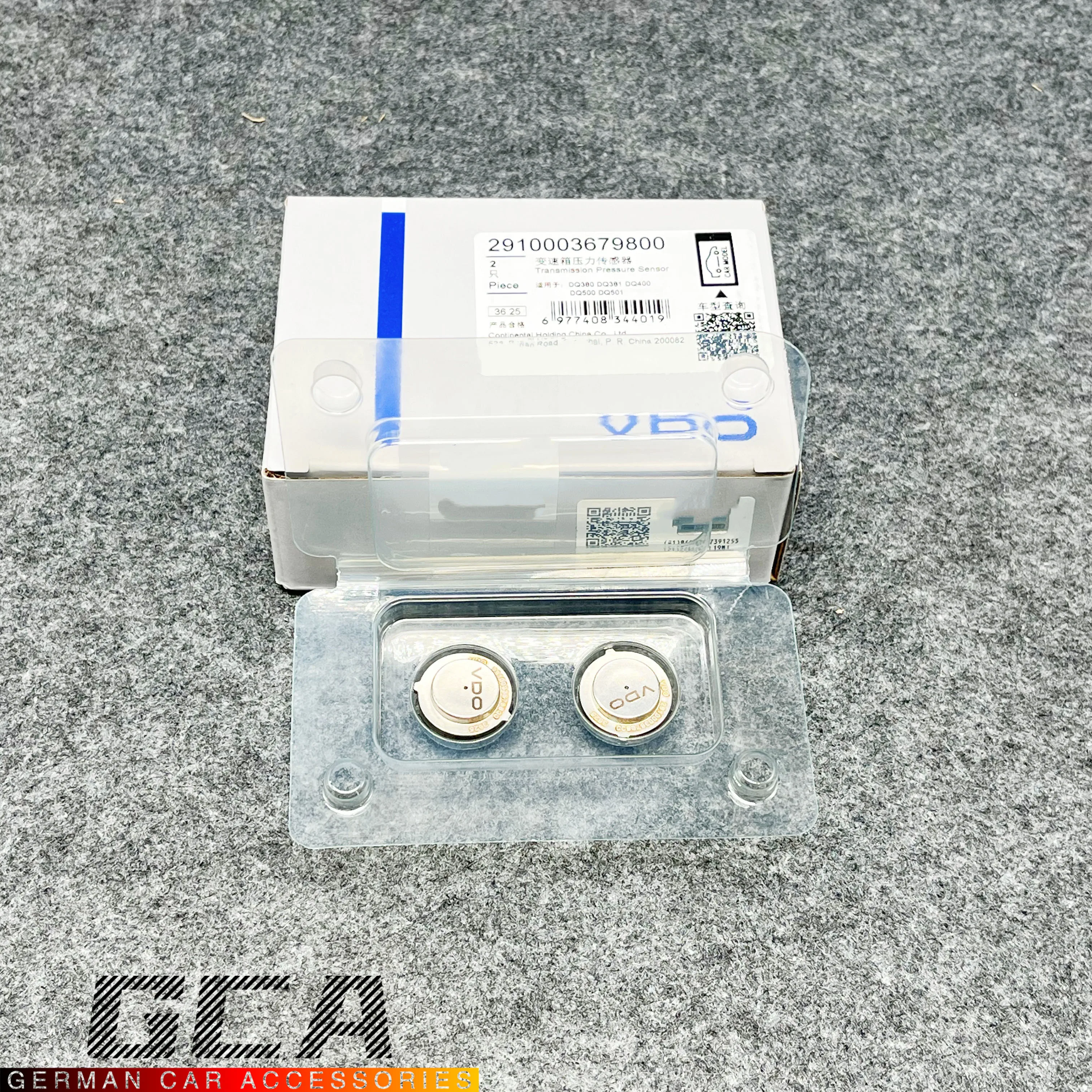 Genuine VDO Pair DQ500 0DE DQ380 DQ381 0GC TCU TCM Pressure Sensor Transmission Control Unit 725.0 For Audi Q3 A3 VW Tiguan