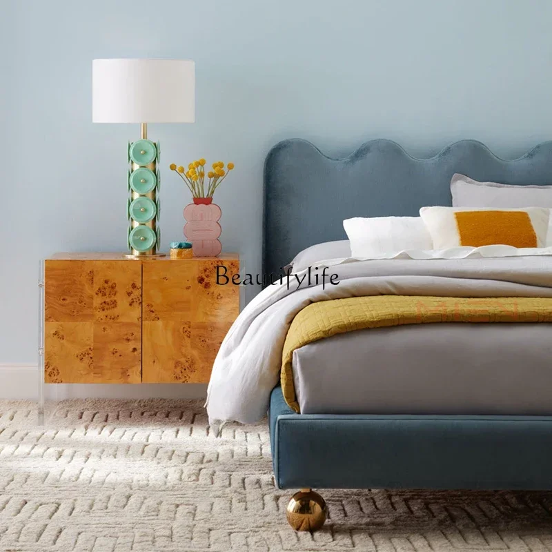 LJY * خزانة جانبية لغرفة المعيشة وغرفة الطعام ذات ستة أدراج عالية القيمة