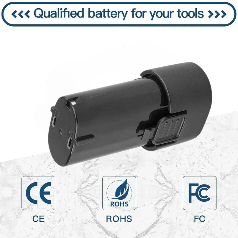 Adecuado Para Makita 7.2vb Bl7010 Destornillador Eléctrico De Perforación Manual De Lotes Eléctricos Con Batería Recargable