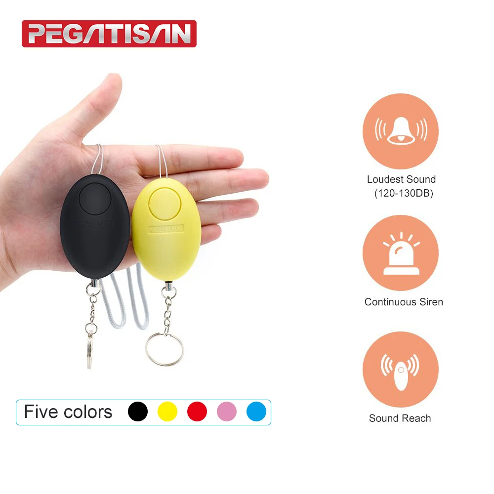 

Personal Safety Scream Loud Keychain Emergency Alert Alarm for Kids 5/10PCS Self Defense Alarm 120dB Girl Women Security Protect