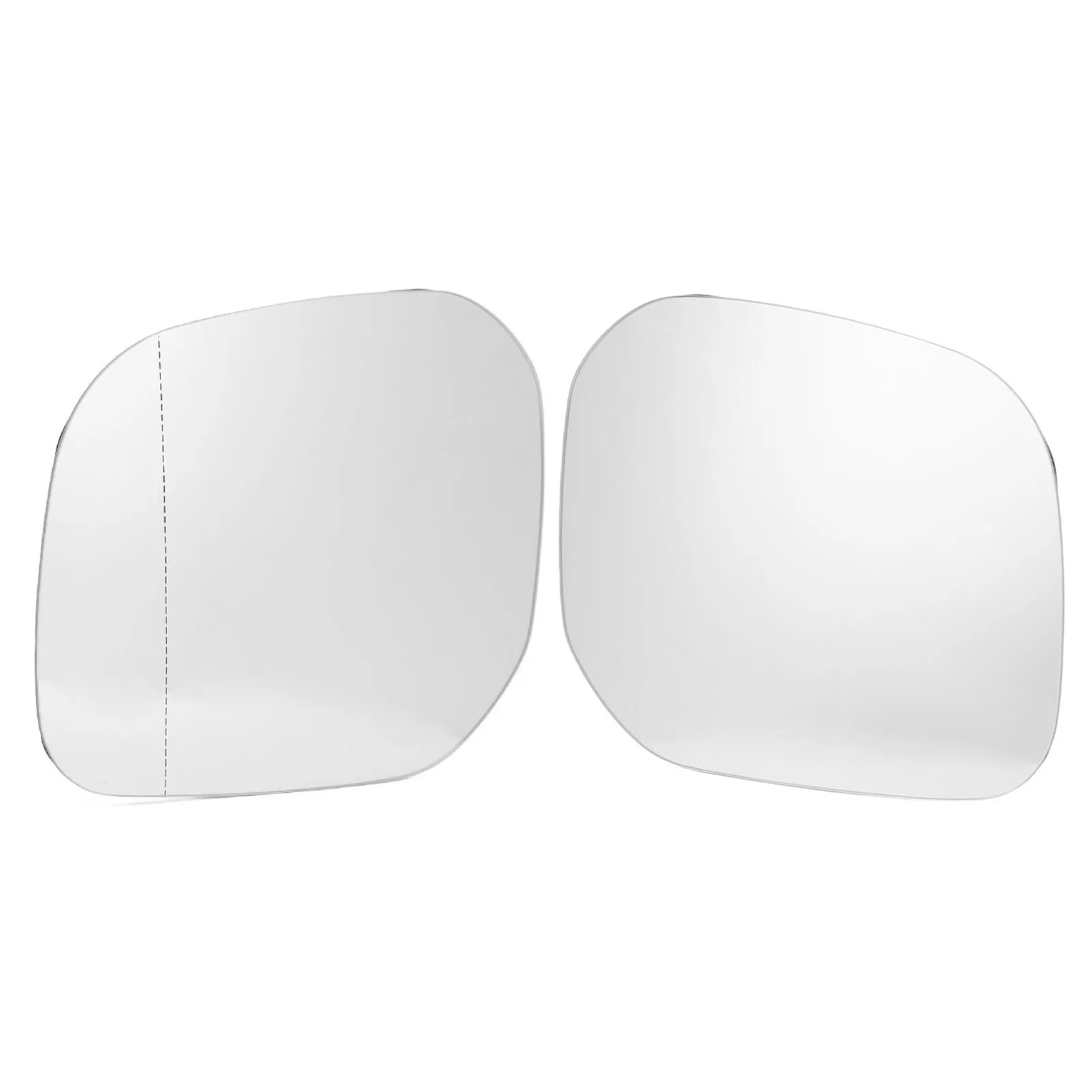 1 Pair Heated Mirror Glass 2K5857521 Anti Fog Left Right Side Rearview Mirror Glass For Caddy Facelift 2015 To 2020