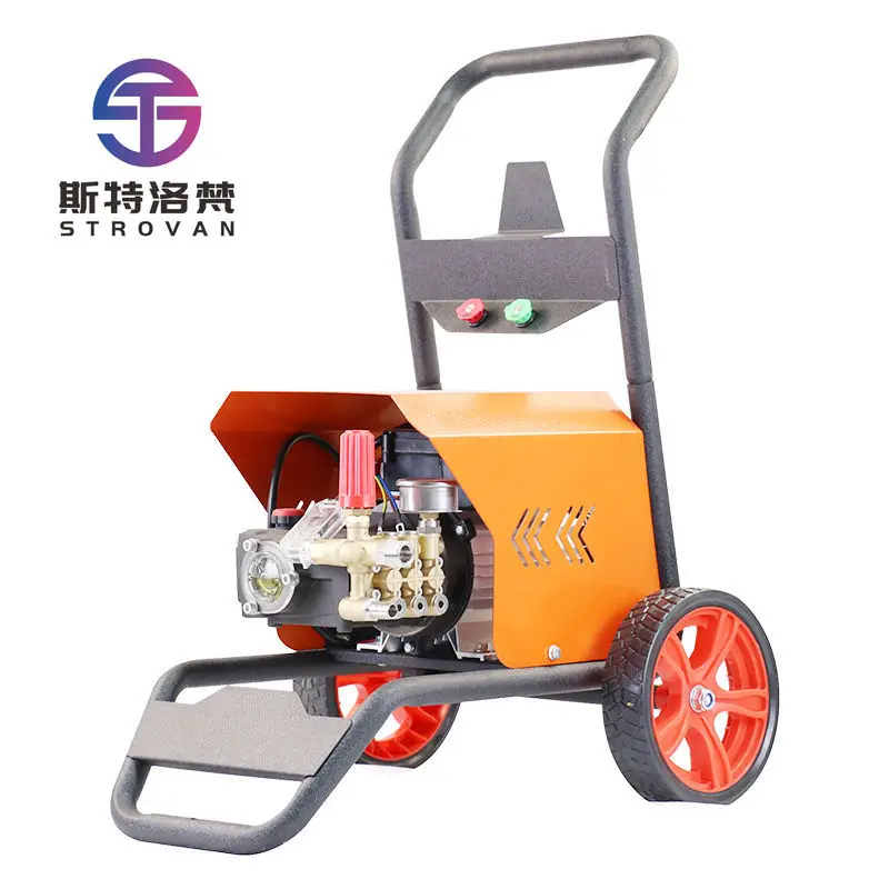 

STLF WJW Factory Supply 220v 100bar Powerful Car Washer Electric Automatic High Pressure Cleaning Machine
