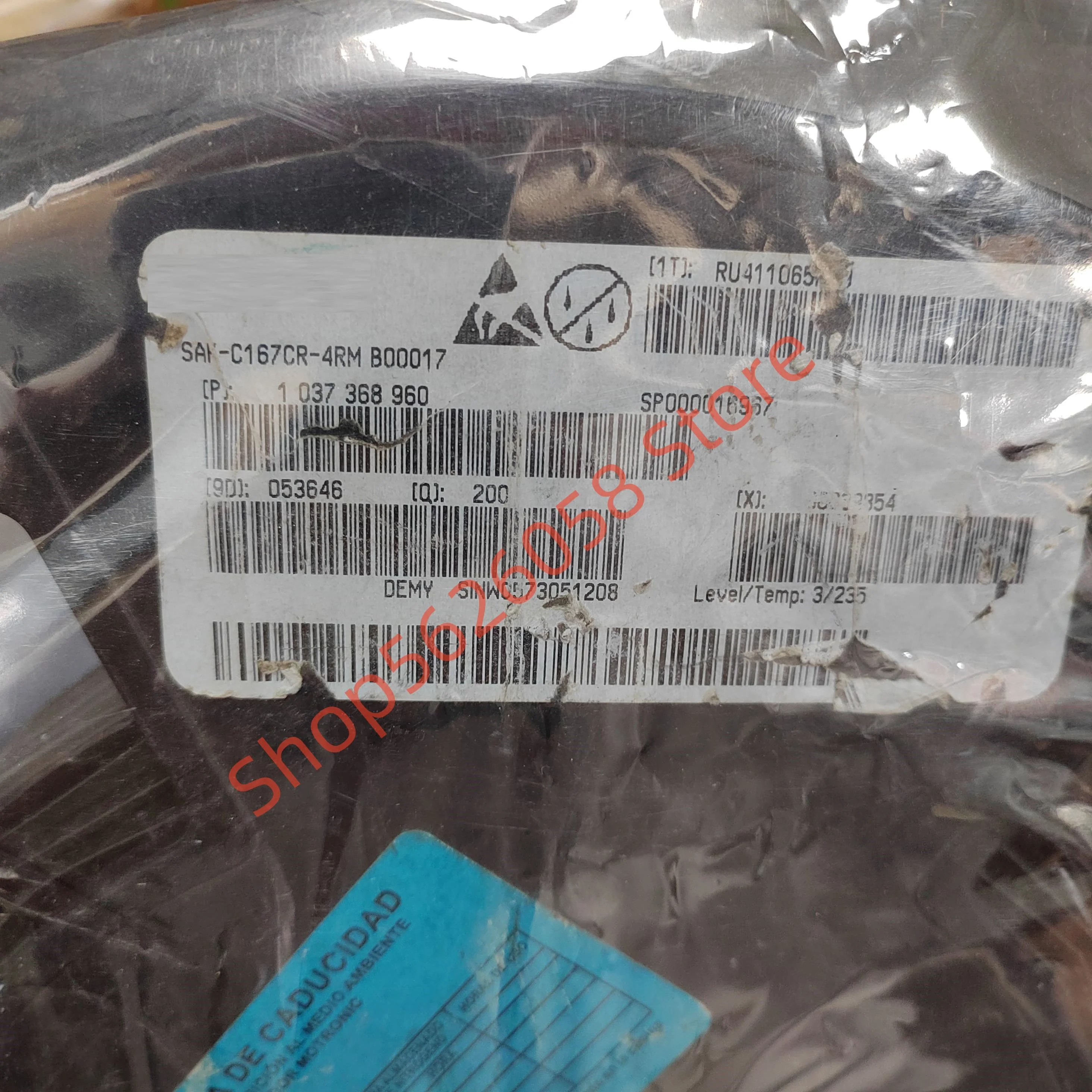 

SAK-C167CR-4RM B00017 QFP 2 шт./лот оригинальные и аутентичные, бесплатная доставка