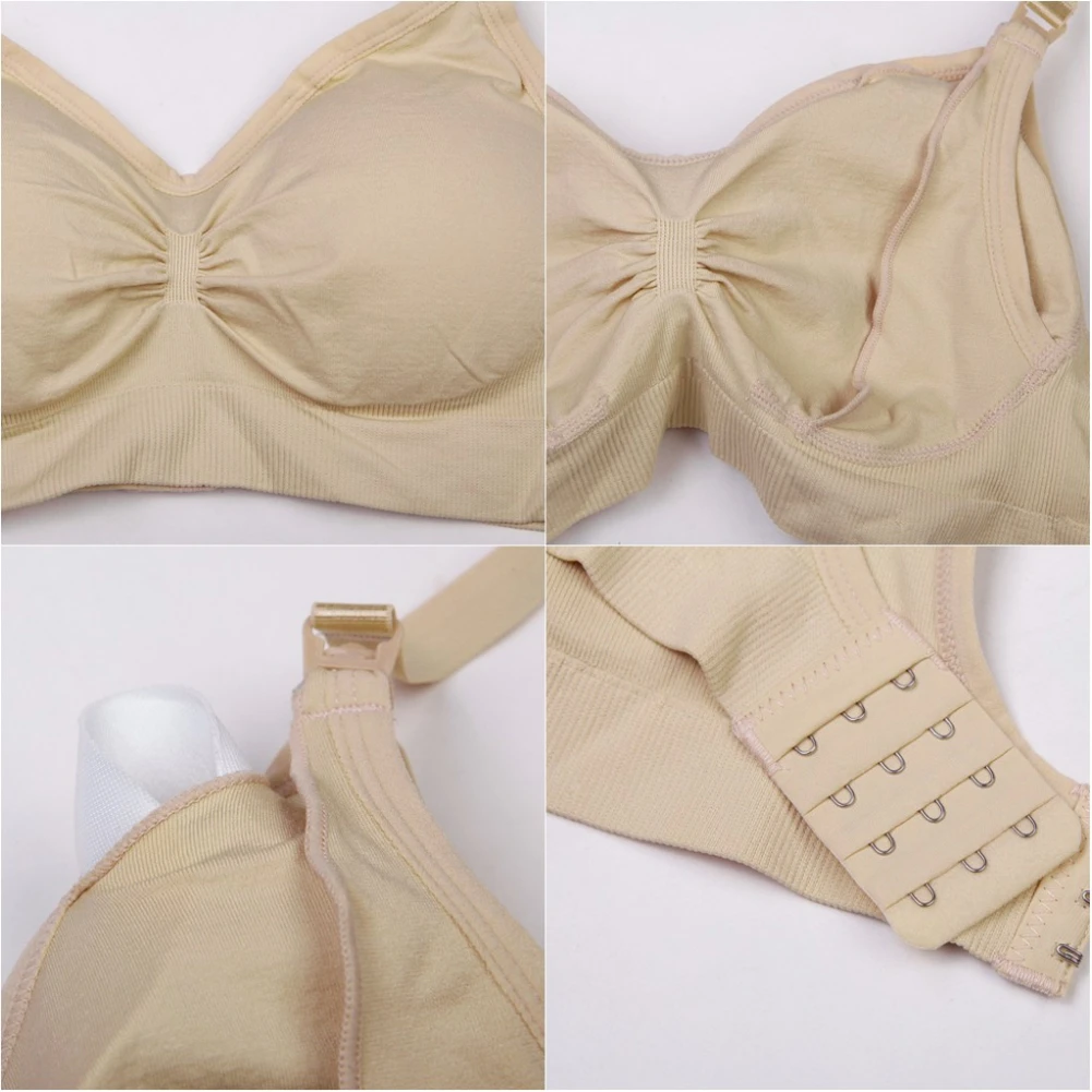 Aleitamento materno feminino enfermagem sutiã, roupas de maternidade, roupas de gravidez, lingerie materna, coisas sutiãs