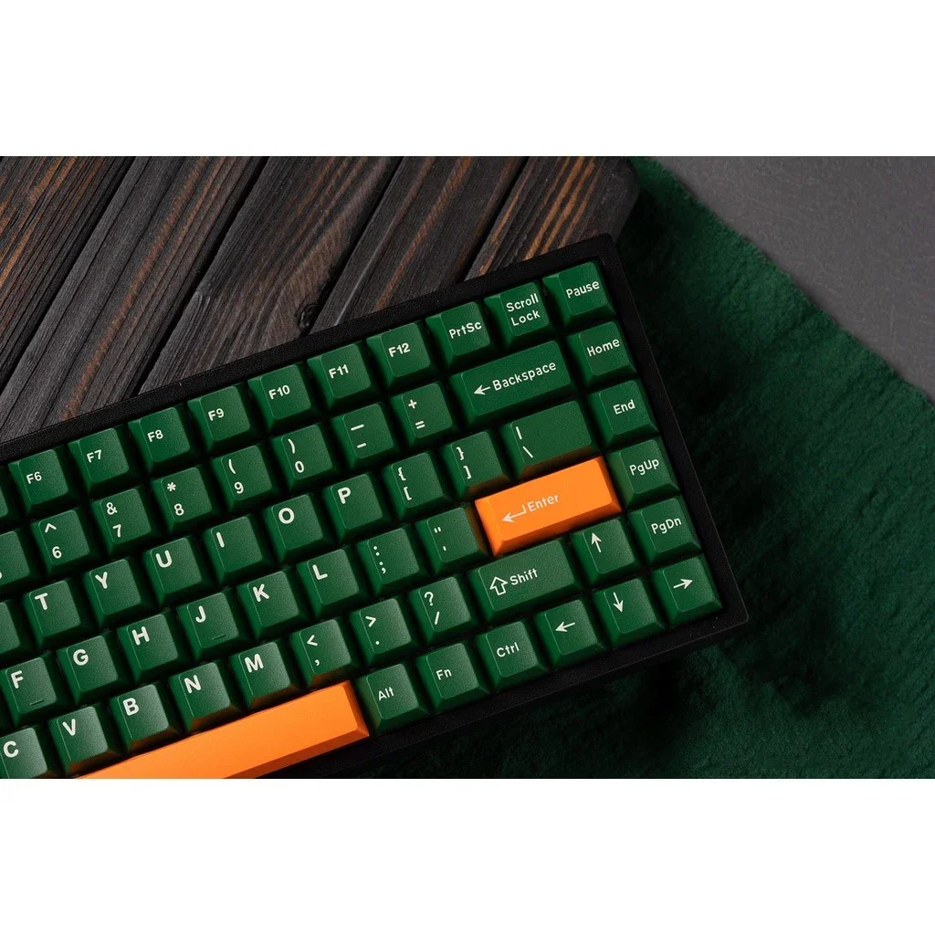 Imagem -03 - Gmk Nuke Data Keycaps Perfil Cereja Doubleshot Abs 163 Chaves