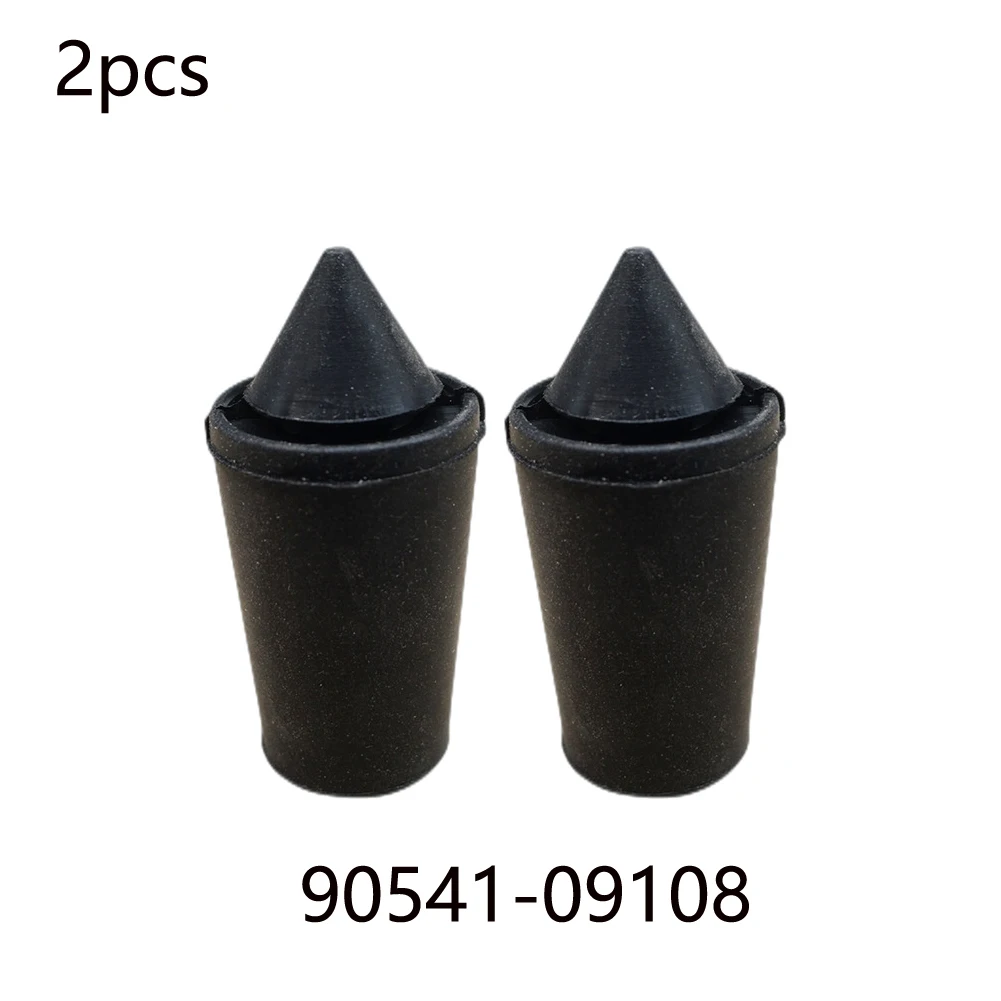 2pcs BACK DOOR RUBBER STOP CUSHION 90541-09108 For TOYOTA For RAV4 08-12 Trunk Rubber Cushion Rear Trunk Buffer Rubber Pad