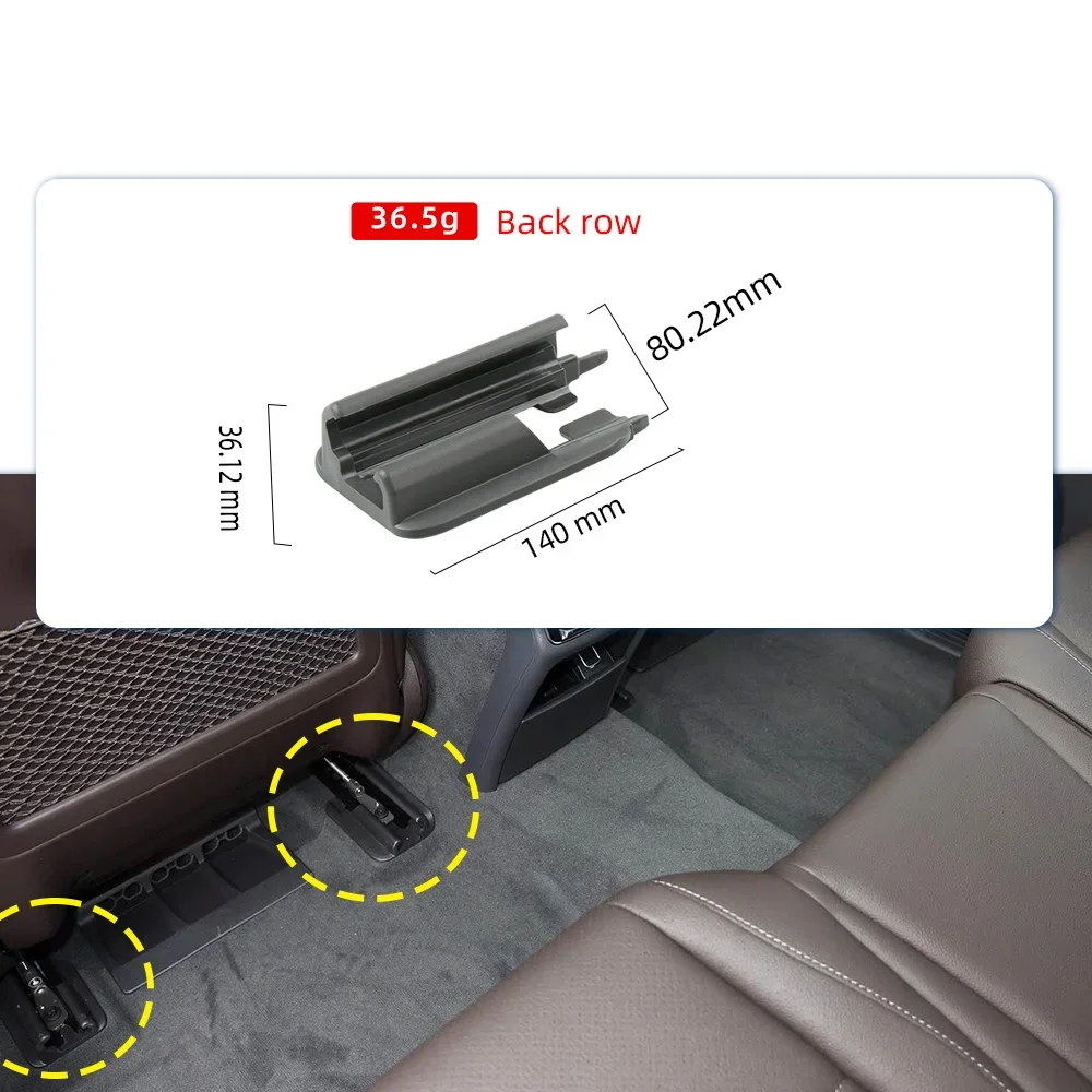 

1679190300 For Mercedes Benz GLE GLS W167 After 2020 Car Front Row Left Right Seat Rail Trim Cover Driver Passenger Seat Cover