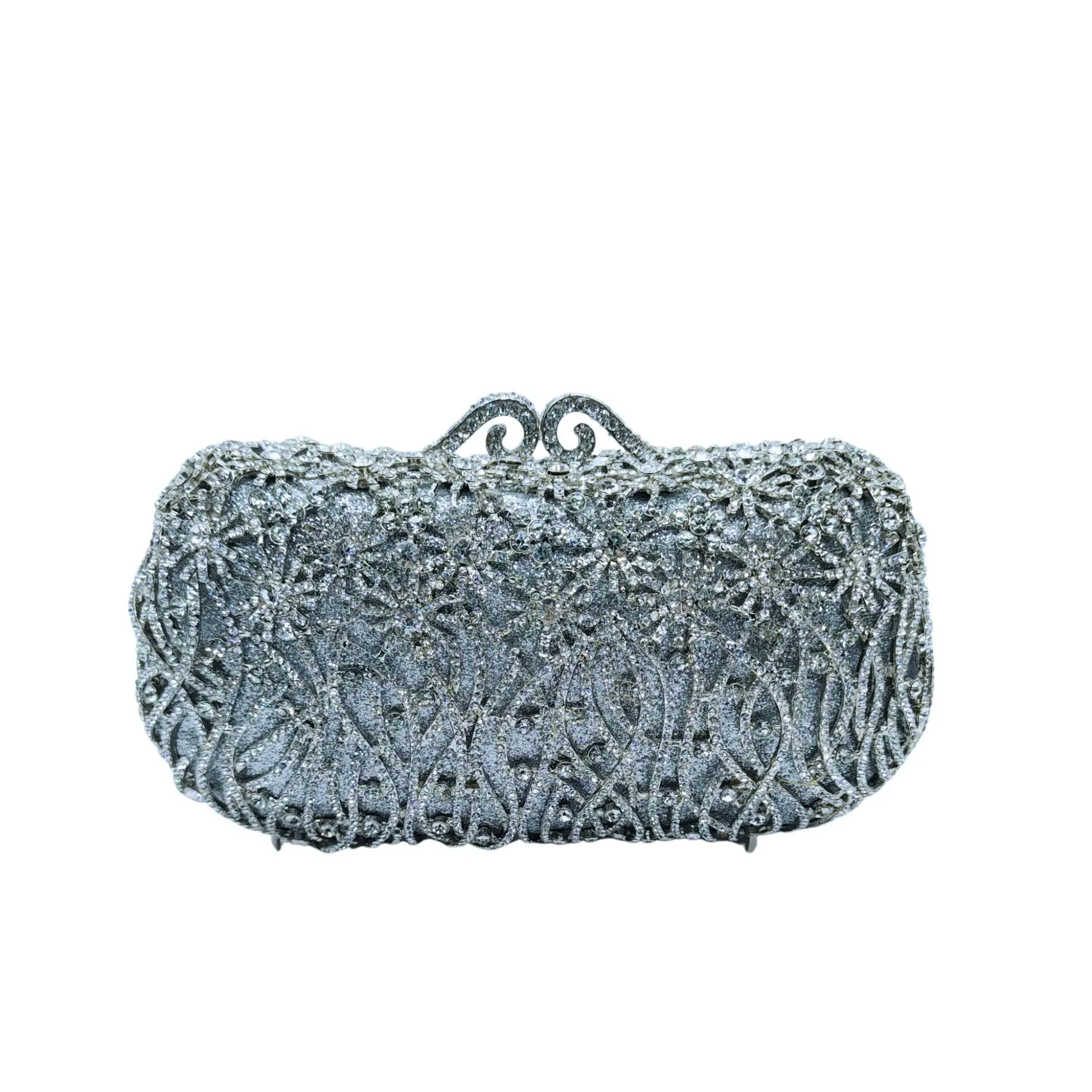 Small Daisy Diamond Dinner Bag Banquet Party Clutch Crystal Diamond Women's Bag Clutch Rhinestone Purse Sac De Marque Luxe Femme