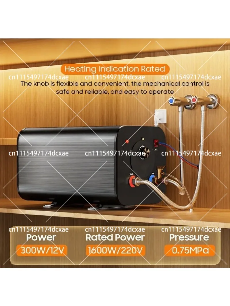 12V 24V 220V RV Water Heater Tank 10L 15L 20L 30L Electric Boiler Storage for Camper Trailer view 5