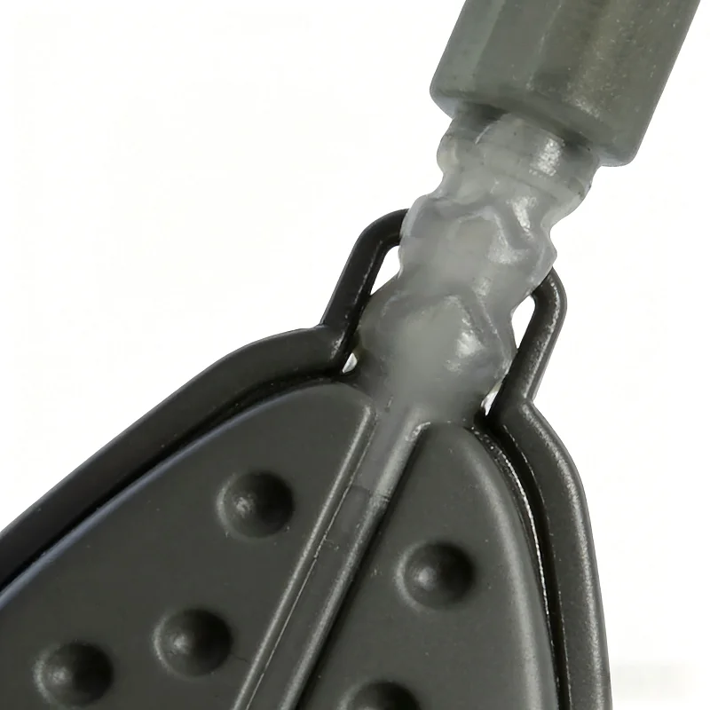 Boat Shape Carp Fishing Bait Feeder Inline Weighted Anti-Bottom Bait Cage European Carp Fishing Gear Stable Direct Split Feeder