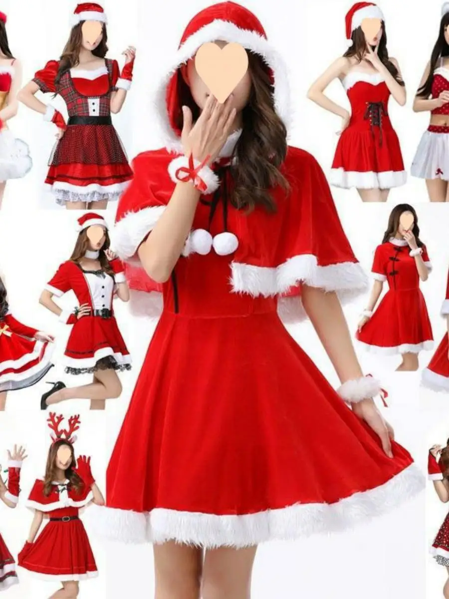 Gonna di velluto da donna nuova vestito loween Cisas Performance Costume Adulto di fine anno Par Ensemble Faionable Stage Wear