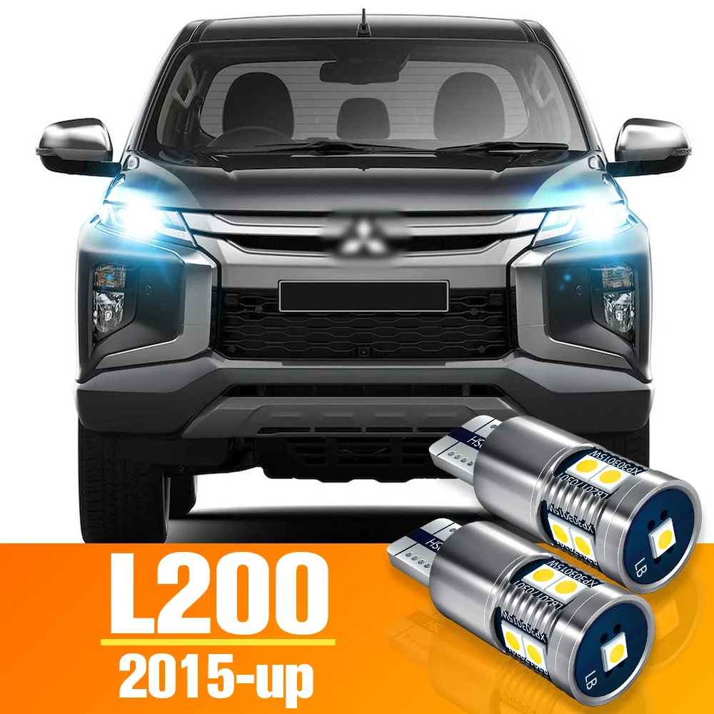 

2pcs LED Parking Light Clearance Bulb Accessories For Mitsubishi L200 2015 2016 2017