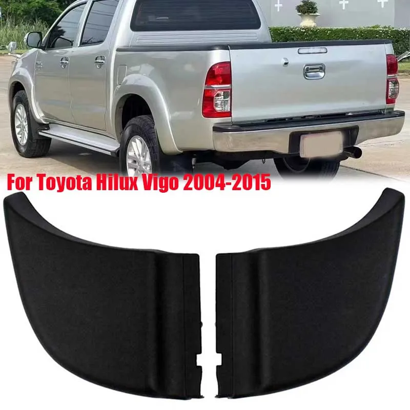 Placa final del parachoques trasero izquierdo o derecho, tapa de esquina, cubierta embellecedora, Protector de esquina, nuevo para Toyota Hilux Vigo 2004-2011 52164-0K010