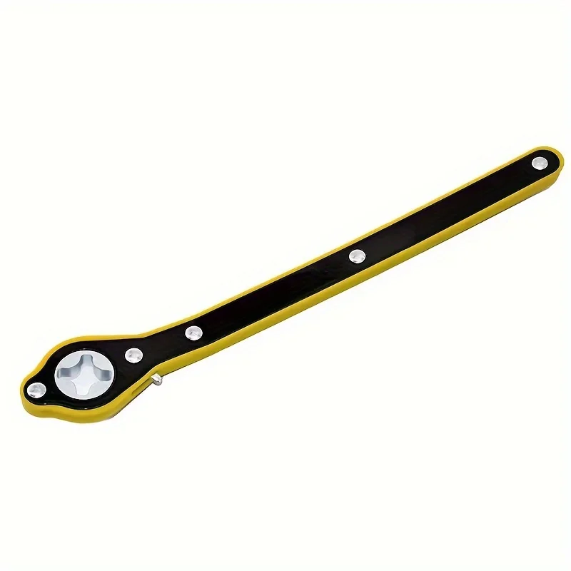 Auto Labor Saving Jack Ratchet Wrench,Long Handle Scissor Lug Wrench, 360° Forward And Reverse Knob Design,Tire Wheel Wrench