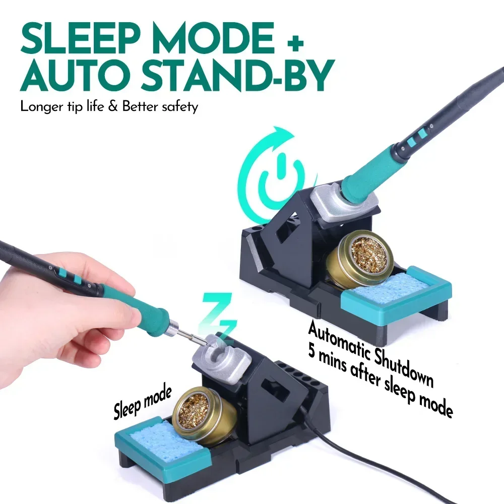 YIHUA 992D-II محطة إعادة تشغيل الهواء الدقيقة مع فوهة هواء 1/2/3/4 مم 210 245 مكواة لحام اختيارية 2 في 1 محطة ديسولديرينغ #4