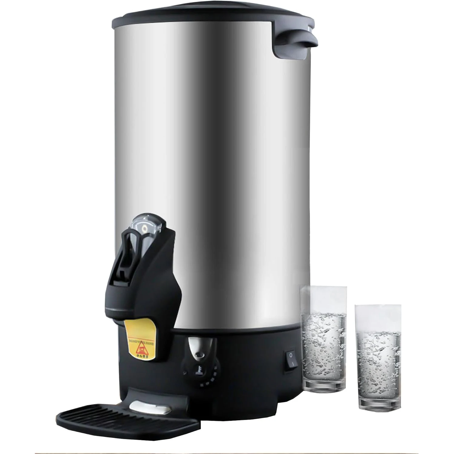 Расход горячей воды, машина для мгновенного кипячения, нагреватель с краном, водонагреватель и подогреватель большой емкости из нержавеющей стали, 110 В, 6 л