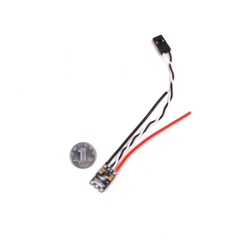 1-2S Lipo 7A High Speed Brushless ESC, Motor Driver for Fixed-wing, Multirotor & FPV Drone, Wide Compatibility