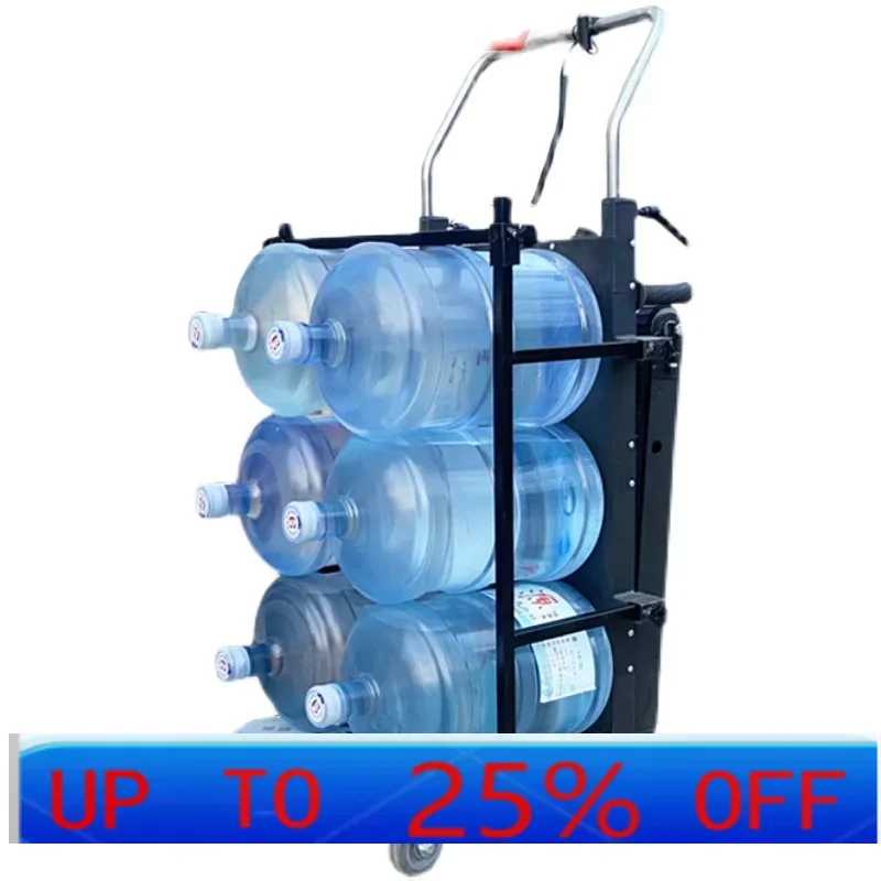 LTT crawler folding truck artifact bottled water special flat trolley load king
