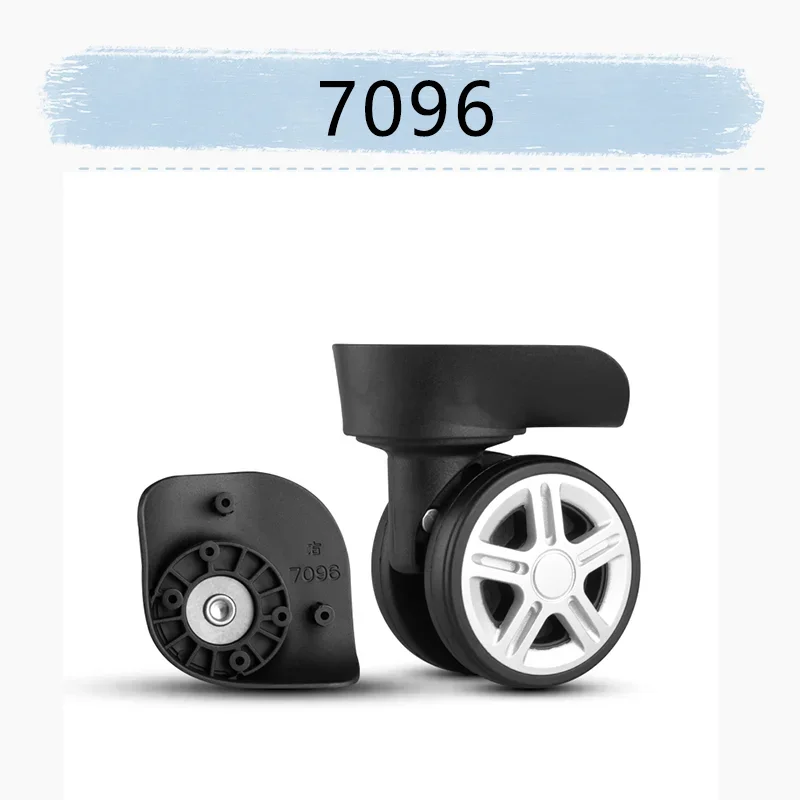 For 7096 Heavy-Duty Luggage Wheel Replacement Parts - Suitable For Rough Surfaces With Shock Absorption Function
