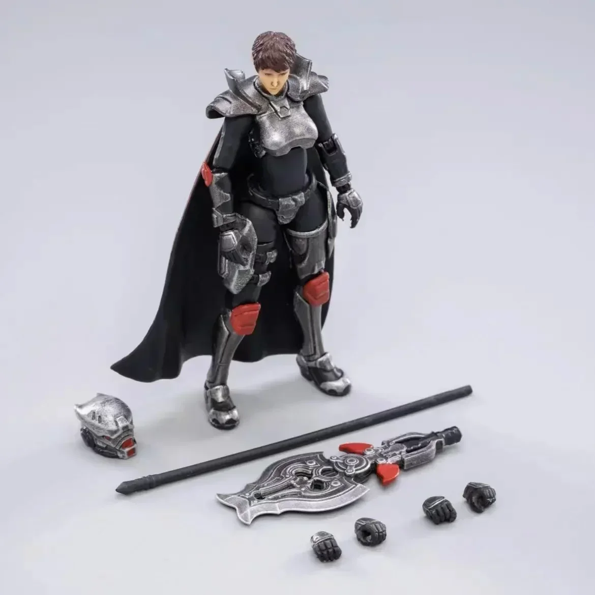 

JOYTOY Dark Source JT2016 Warhammer 40K Saruk God Clan Flame Dragon Cavalry Red Blood Character Model Toy Gift Collection