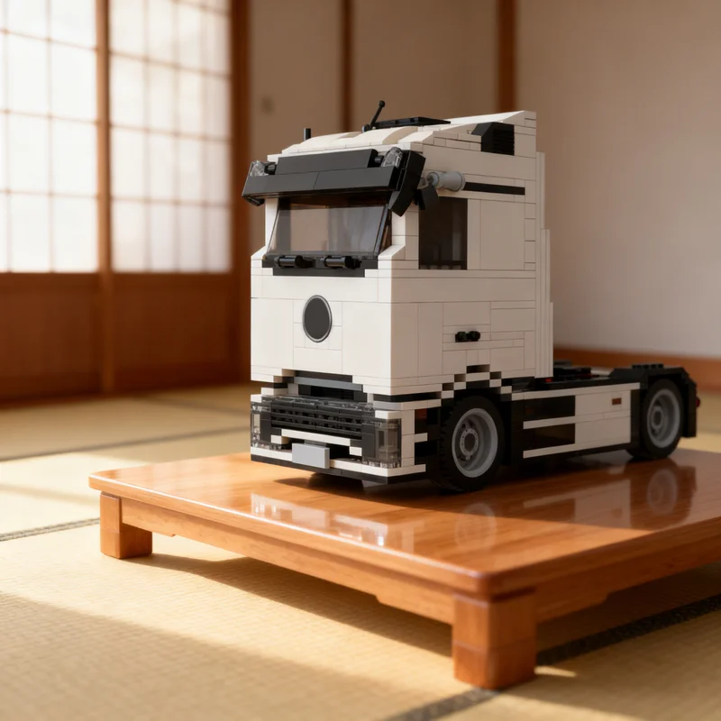 844PCS MOC City Champions Super Car Heavy Truck Eactros 600 Model Technology DIY Creative Assembly Bricks Display Birthday Gift
