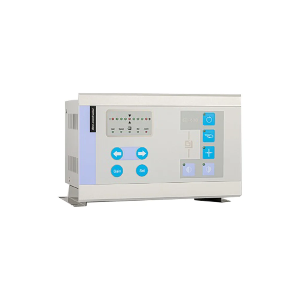 Controlador de guiado automático de banda GL600 para corrección de posición de bobinado, controlador de guiado de banda DC