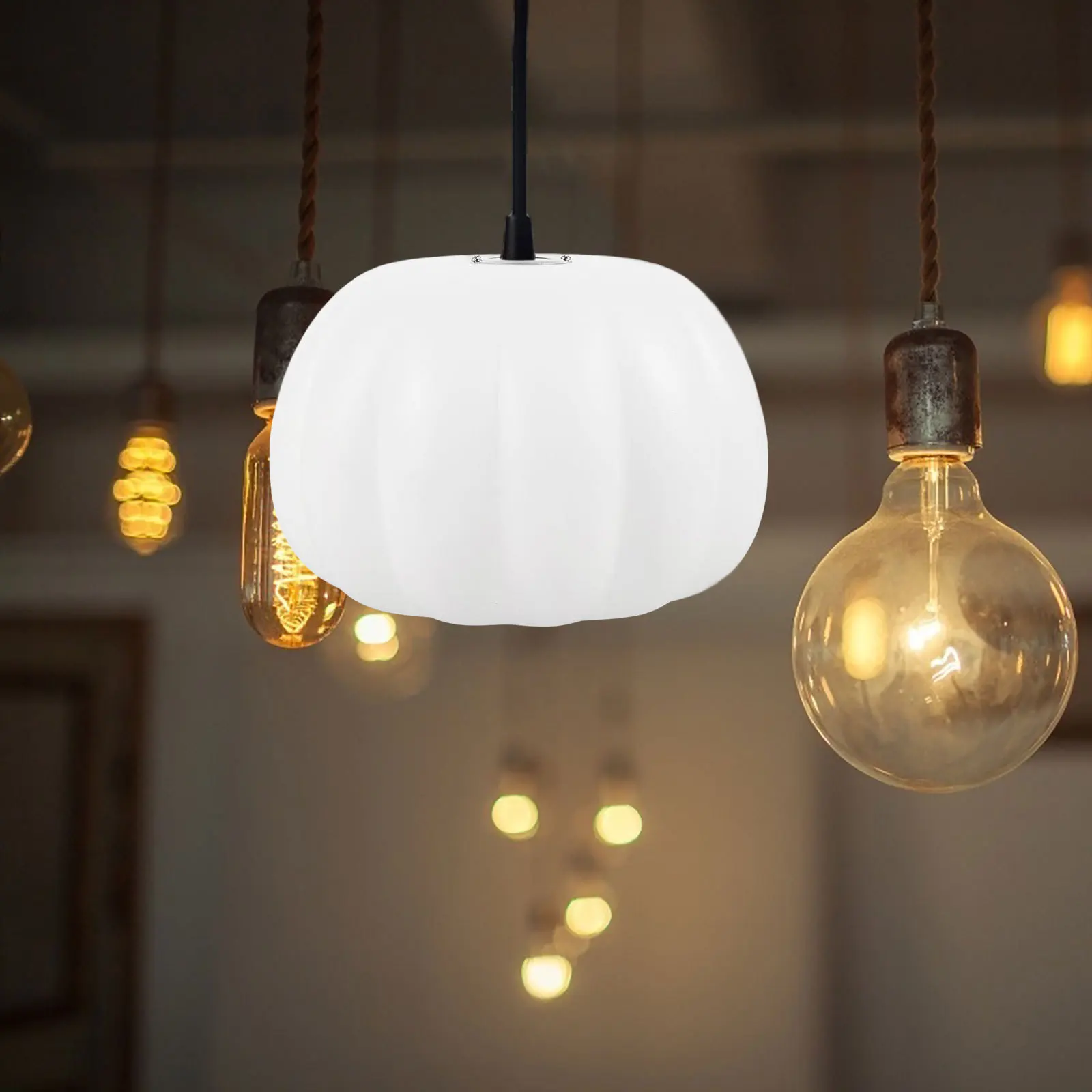 

Ceiling Light Lamp Shade Acrylic Replacement Cover G9 Unique Transparent Ball Design Easy Install Home Decor Hanging Lamp Shade