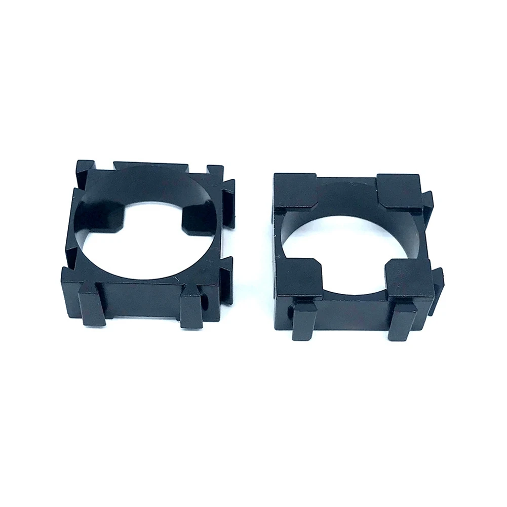HFES 100Pcs Battery Bracket 18650 Safety Anti Vibration Holder Bracket Lithium Batteries Support Stand Plastic Holder Bracket