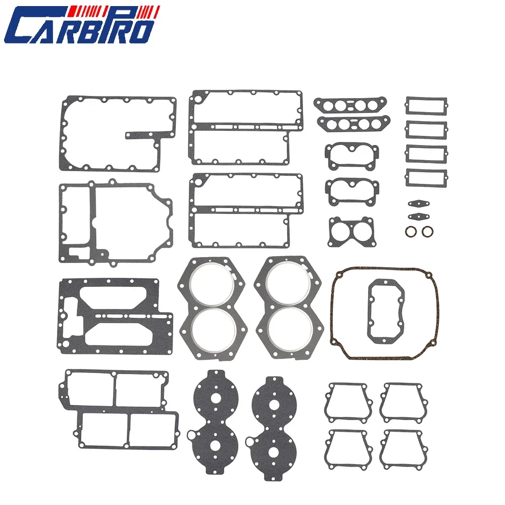 POWERHEAD HEAD GASKET SET FOR EVINRUDE JOHNSON 65 80 85 88 90 100 110 115 140 HP