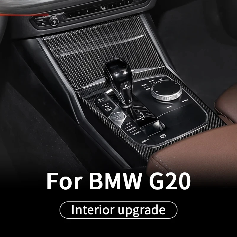 

Накладка из углеродного волокна для BMW G20 G28, центральная консоль, приборная панель, аксессуары для салона 2019-2021, аксессуары
