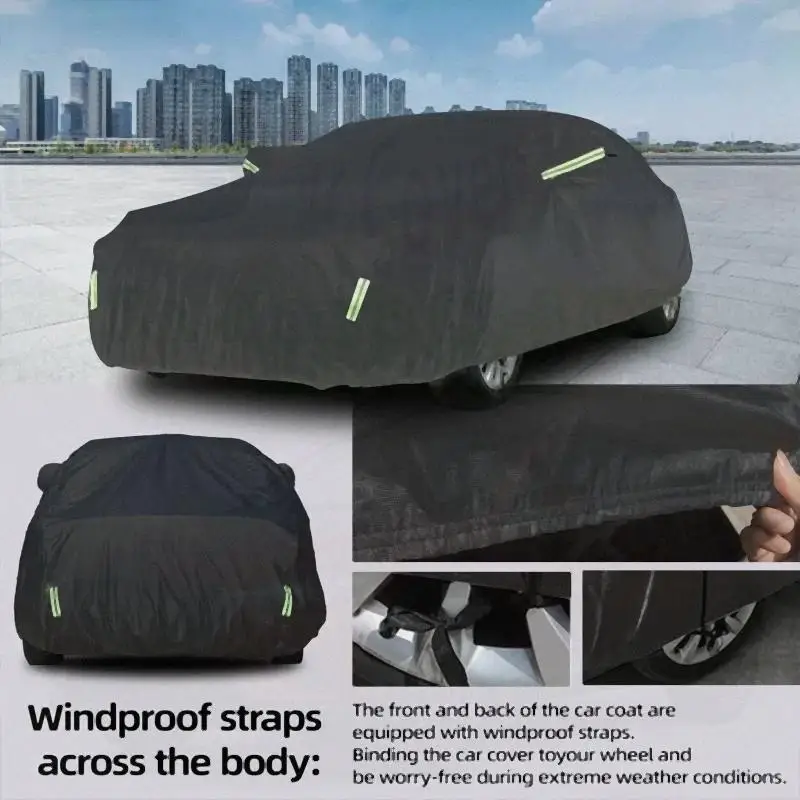 للحماية الخارجية غطاء الثلج مقاوم للماء والغبار لمازدا CX 3 2014 2023 أغطية السيارات #6