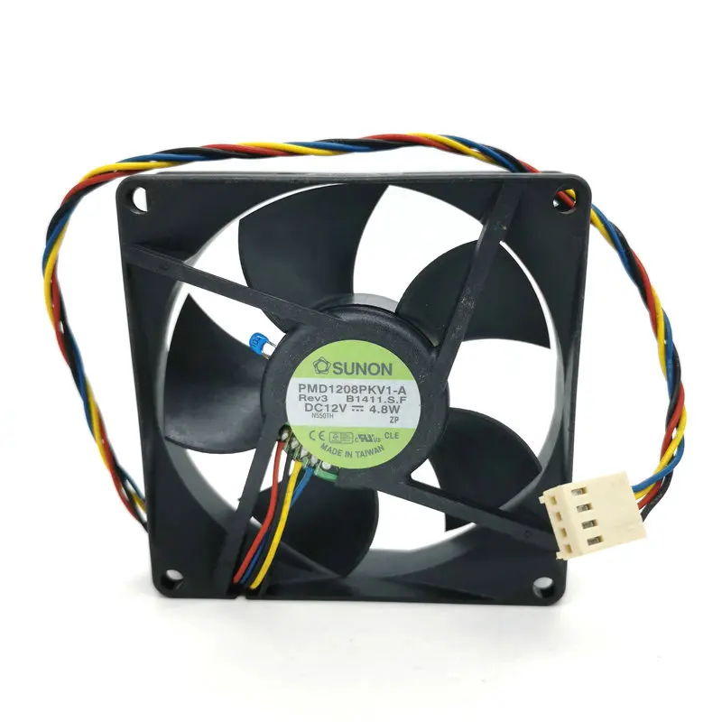 8020 12V 4.8w PMD1208PKV1-A 4WIRE Cooling Fan 80*80*20MM hzdo 8CM