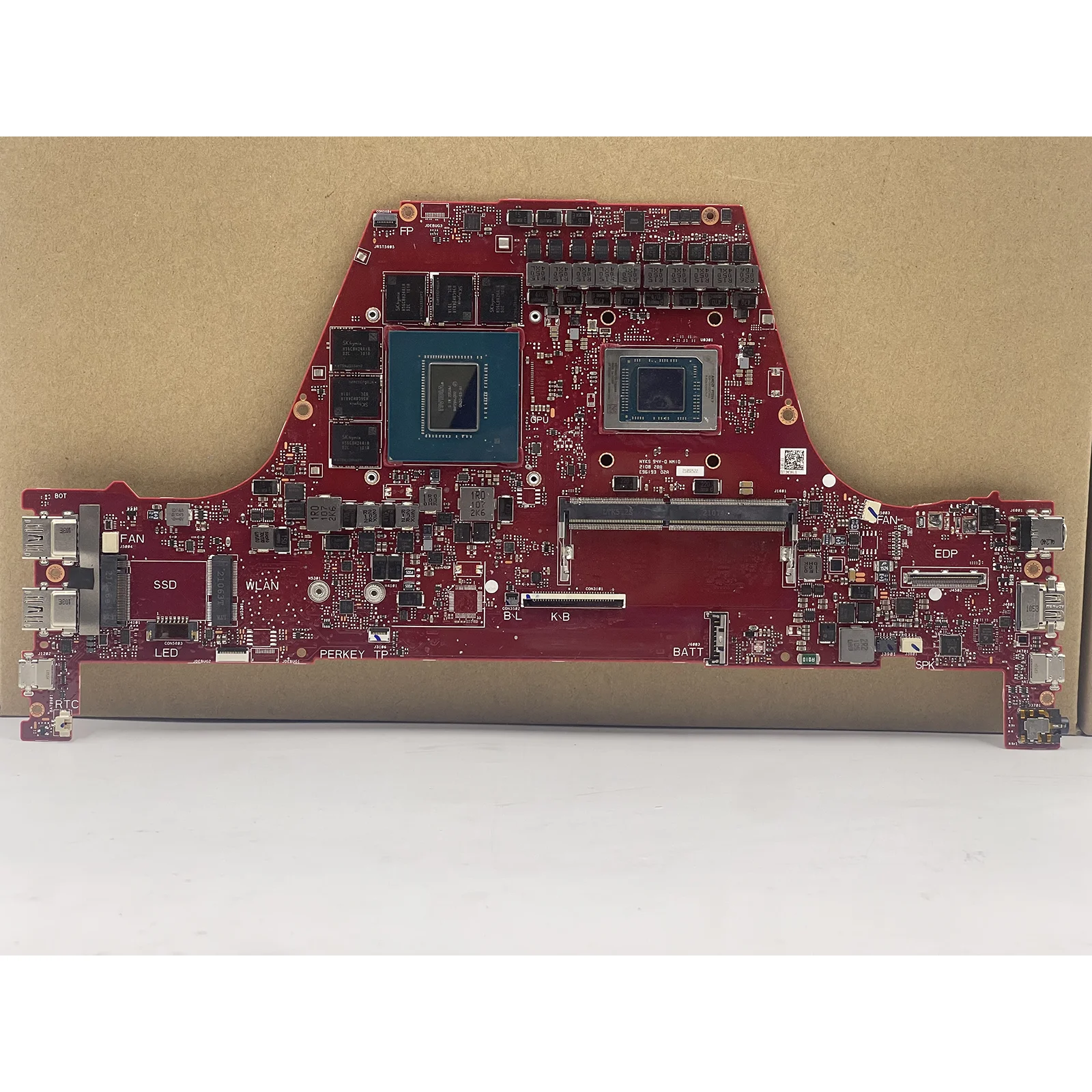 Материнская плата GA401QM для ноутбука ASUS ROG Zephyrus G14 GA401QE GA401QM GA401Q с процессором R5 R7 R9 116% tests ОК