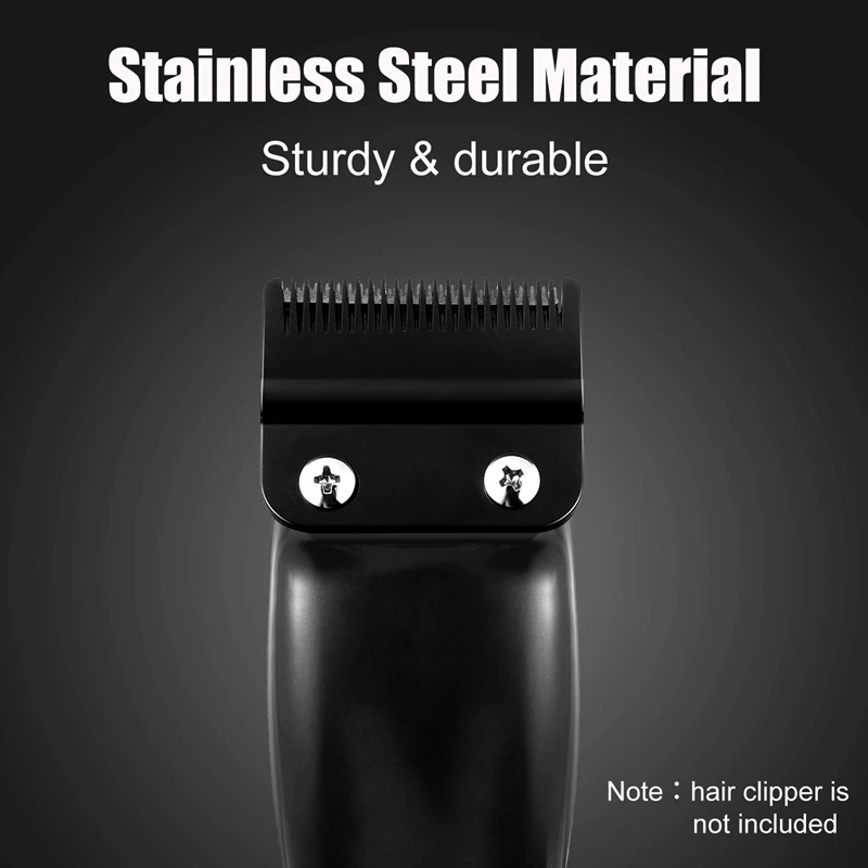 Juego de cuchillas de repuesto para cortadora de pelo, cuchillas ajustables compatibles con Wahl 8148, 1919,8591, 8504, 2241, 1 Juego