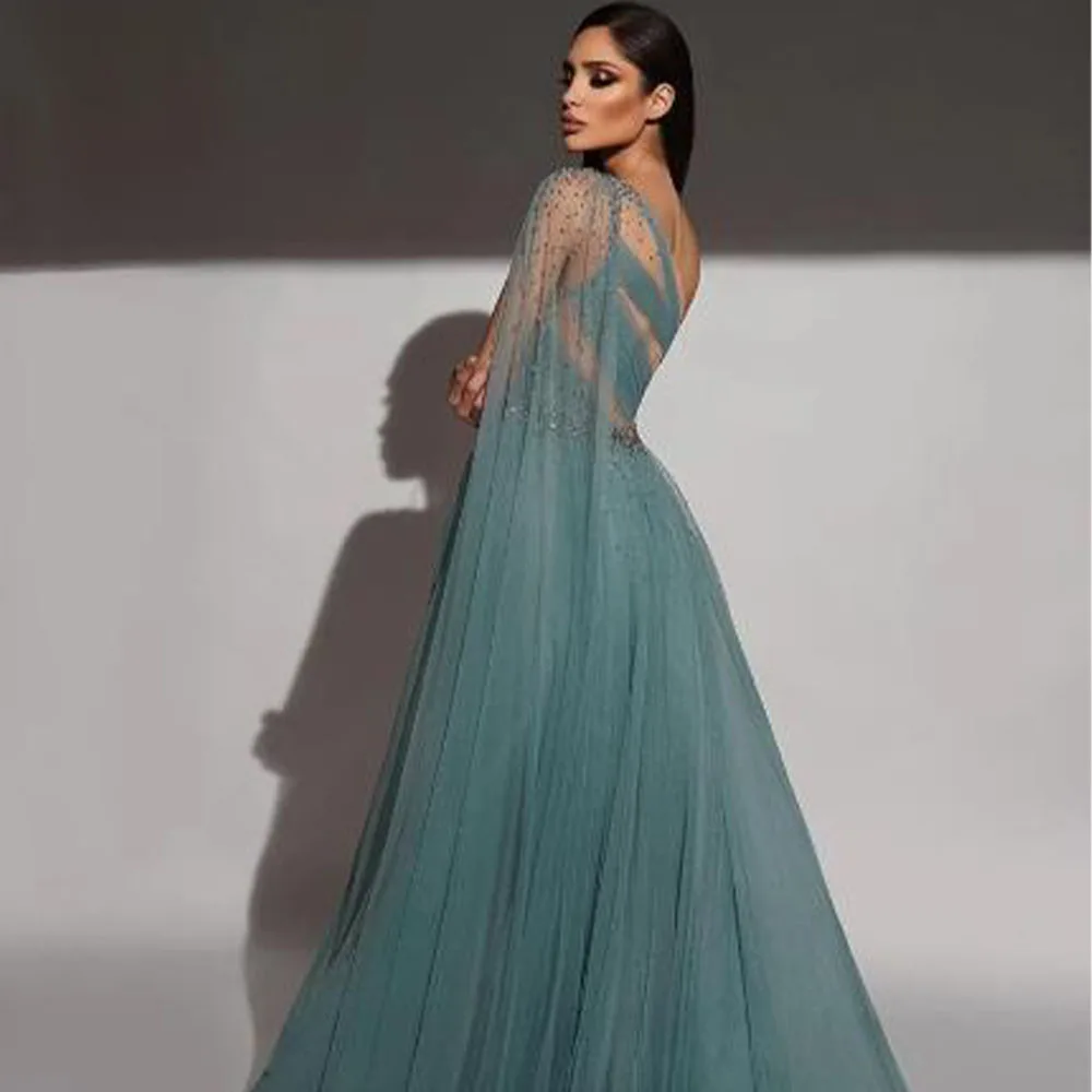 Women Evening Dress 2023 Luxury Women's Dresses Prom Gown Elegant Gowns Formal Long Cocktail Occasion Suitable Party NewCL-426