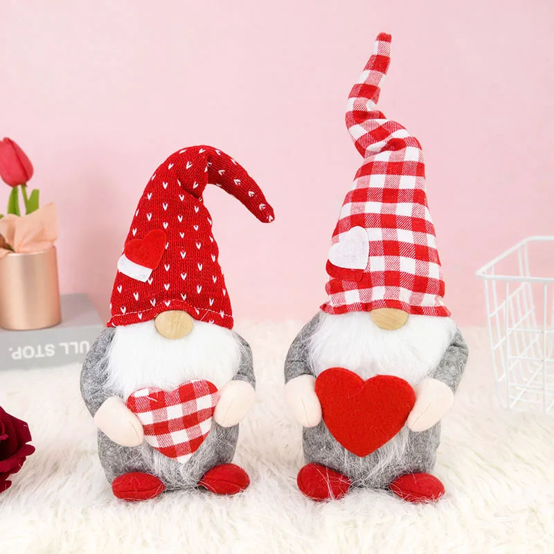 

Valentine's Day Faceless Gnome Dolls Wedding Elf Dwarf Doll Ornaments Wedding Easter Party Valentine Gifts Decoration Supplies 8