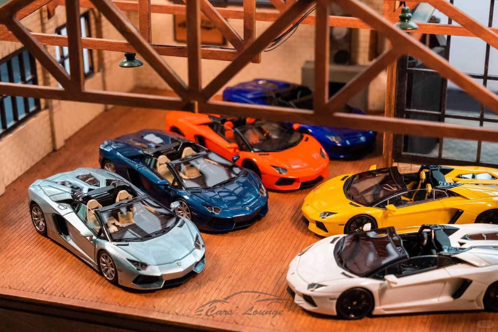 

Cars' Lounge 1:64 Lamborghini Aventador Roadster LP700R новая модель автомобиля из смолы, детские декоративные подарочные украшения