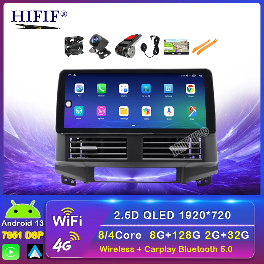 

Carplay Android 13 For Hyundai Santa Fe 2 2006-2012 Car Radio Stereo Multimedia Player GPS Navigation